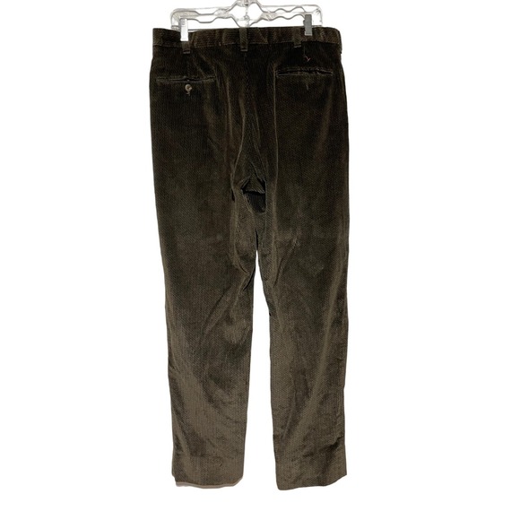 Jos. A Bank Men's Classic Fit Straight Leg Corduroy Pants Black Size 36 - Picture 3 of 4